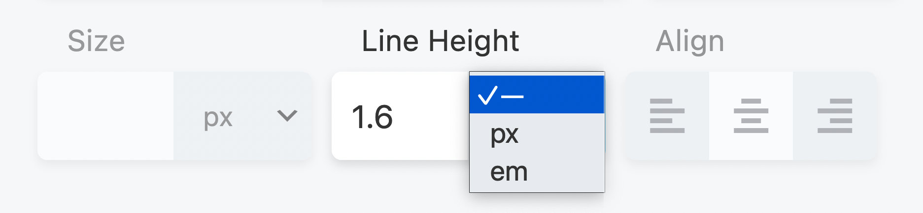 Typography line-height