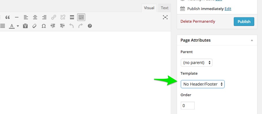 how to delete a header on a single page in google docs