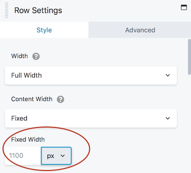 Full width and fixed width  Beaver Builder Knowledge Base